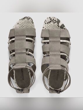 Snakeskin gladiator Phoenix sandal shoe 39 8.5/9